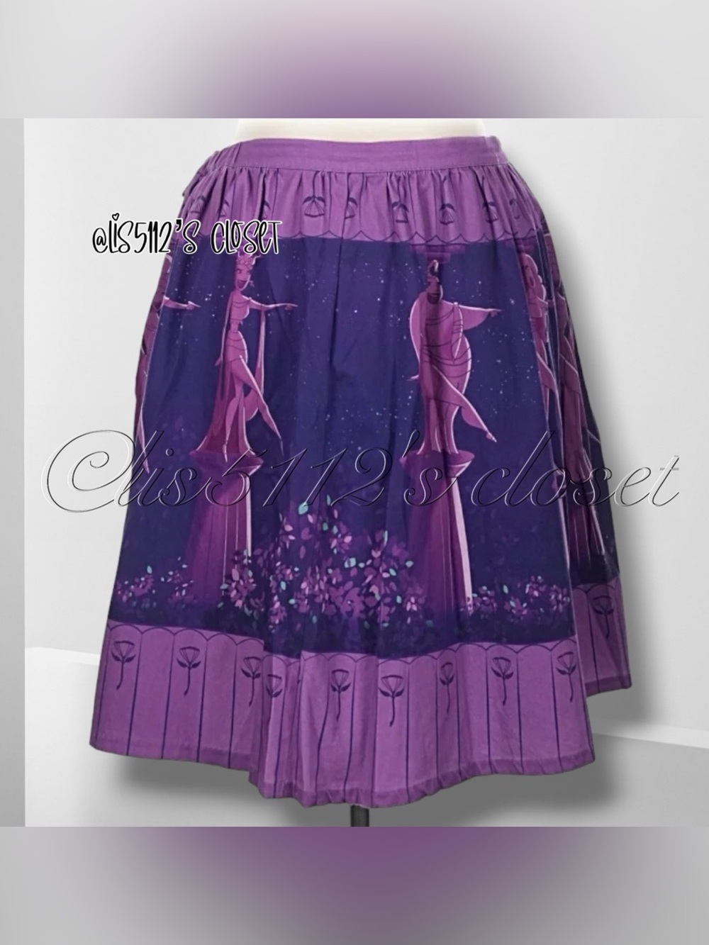 Loungefly Disney Stitch Shoppe Hercules Muses Sandy Skirt & Matching Top SET 1X - Picture 3 of 16
